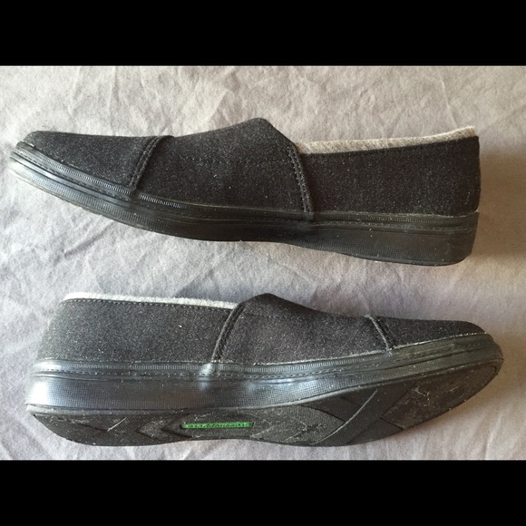 Grasshoppers Ortholite loafers, grey w/ lighter grey trim - Picture 6 of 7